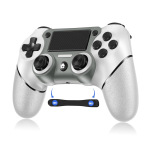 Wireless Controller for PS4, Wired P-4 Pro Controller with Paddles